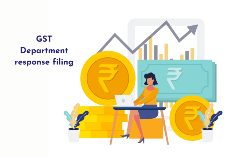 GST Department Response Filing (Notice/Order)